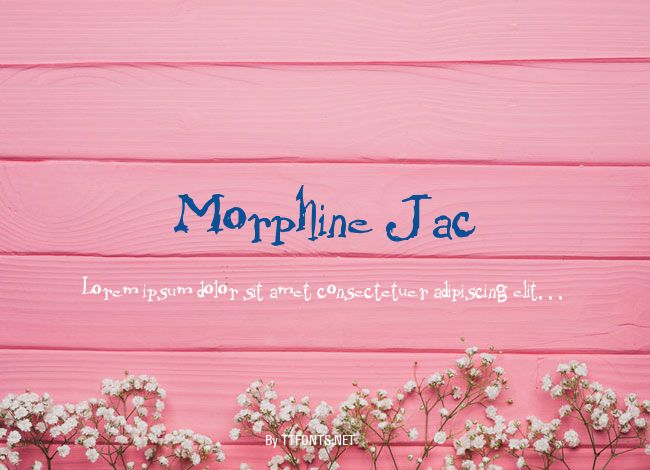 Morphine Jac example
